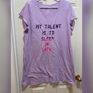 Secret Treasures Purple Nightshirt